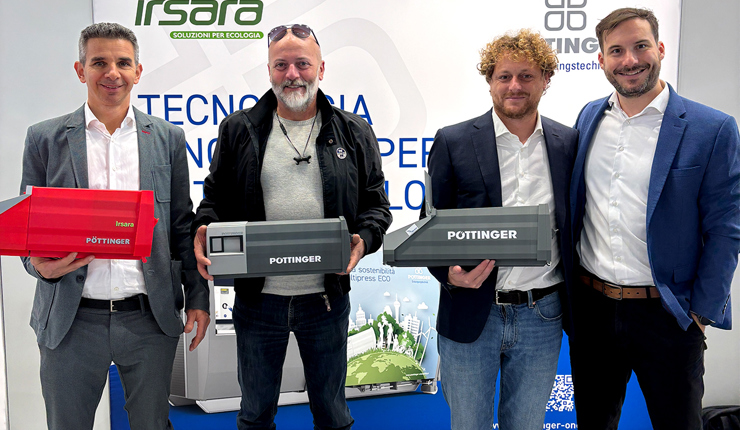 Gruppenfoto Messe Ecomondo 2025