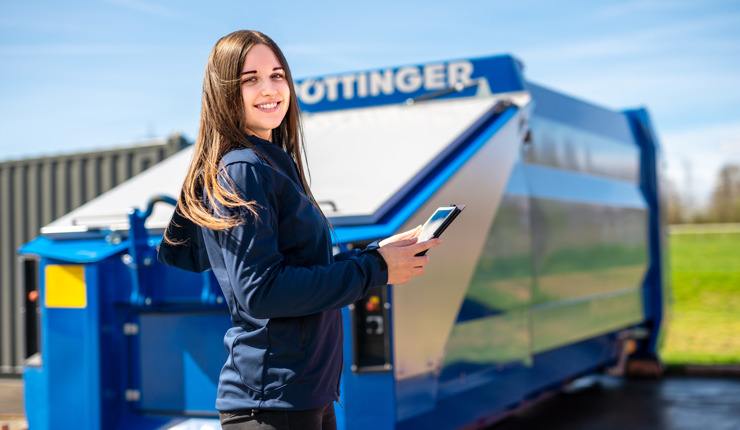 MultiPress mit Tablet-Bedienung
