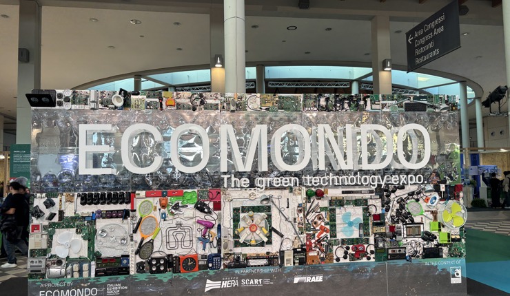 Messe Ecomondo 2025 in Italien