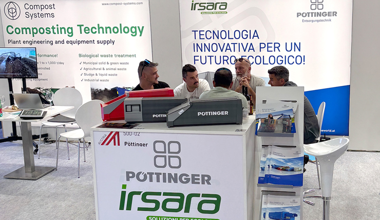 Messestand Ecomondo 2025